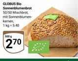 Bio Sonnenblumenbrot im Angebot bei GLOBUS in Wiesbaden Bio Sonnenblumenbrot Angebote von GLOBUS bei GLOBUS Wiesbaden für 2,70 €