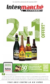 Catalogue Intermarché Express à Verrières-le-Buisson cette semaine, valable du 18/11/2025 au 30/11/2025 Prospectus Intermarché Express à Verrières-le-Buisson, "2 + 1 OFFERT", 12 pages de promos valables du 18/11/2025 au 30/11/2025