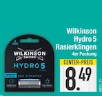 Hydro 5 Rasierklingen Angebote von Wilkinson Sword bei E center Regensburg für 8,49 €