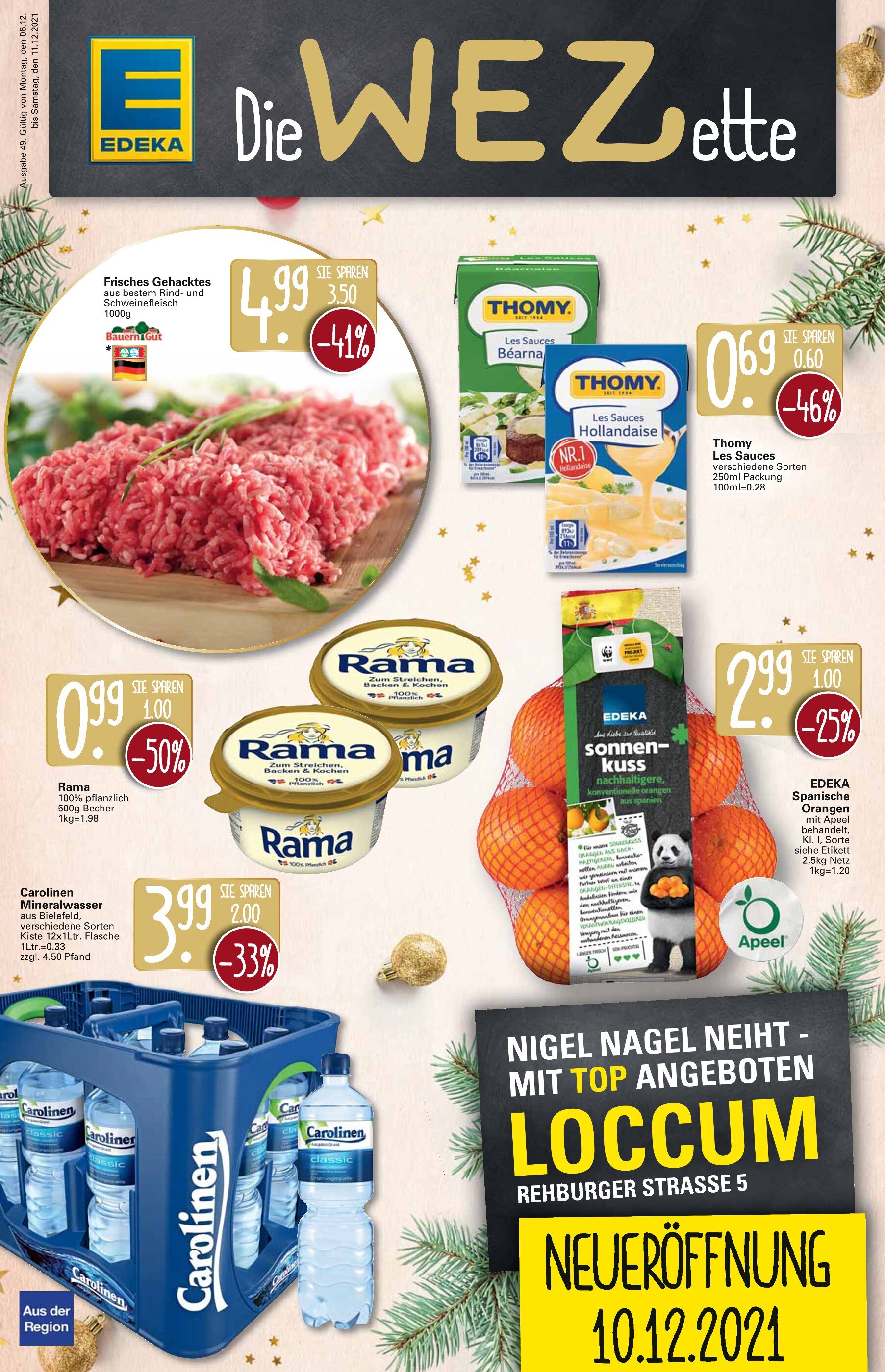 WEZ Prospekt für Espelkamp mit 14 Seiten WEZ Prospekt für Espelkamp: "Top Angebote", 14 Seiten, 06.12.2021 - 11.12.2021