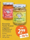 Tante Franzi veganer Aufstrich von Simmler im aktuellen tegut Prospekt für 2,99 €