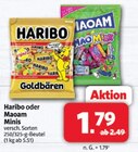 Goldbären Minis Angebote von Haribo bei Markant Nordwest Emden für 1,79 €
