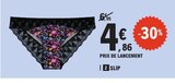 Slip en promo chez E.Leclerc Vitry-sur-Seine à 4,86 €