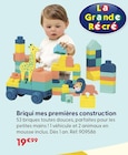 Briqui mes premières constructions - LA GRANDE RÉCRÉ - La Grande Récré Briqui mes premières constructions - LA GRANDE RÉCRÉ à 19,99 € dans le catalogue La Grande Récré