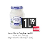 Aktuelle Joghurt Angebote bei Hieber in Freiburg (Breisgau) Aktuelles Joghurt mild Angebot bei Hieber in Freiburg (Breisgau) ab 1,19 €