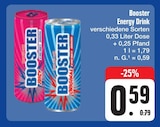 Energy Drink Angebote von Booster bei E center Bayreuth für 0,59 €