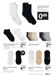 Offre Chaussettes Homme dans le catalogue Zeeman du moment à la page 32
