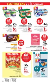 Promos Pizza dans le catalogue "SUPER U" de Super U Pizza en promo dans le catalogue Super U à la page 24