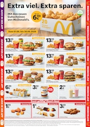 McDonalds Prospekt für Kassel mit 24 Seiten McDonalds Prospekt für Kassel: "Extra viel. Extra sparen.", 24 Seiten, 01.06.2026 - 30.06.2026