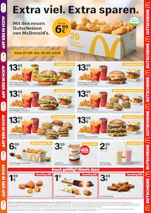 McDonalds Prospekt der KW 22 "Extra viel. Extra sparen." Aktueller McDonalds Prospekt "Extra viel. Extra sparen." Seite 1 von 24 Seiten