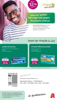 Aktueller mea - meine apotheke Prospekt "Unsere Juni-Angebote" für Berlin Aktueller mea - meine apotheke Prospekt für Berlin mit Seiten