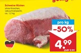 Schweine-Rücken im Netto Marken-Discount Prospekt Schweine-Rücken von im aktuellen Netto Marken-Discount Prospekt für 4,99 €