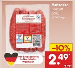 Aktuelle Zwiebelmettwurst Angebote bei Netto Marken-Discount in Wuppertal Aktuelles Mettenden Angebot bei Netto Marken-Discount in Wuppertal ab 2,49 €