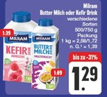 Butter Milch oder Kefir Drink Angebote von Milram bei EDEKA Würzburg für 1,29 €