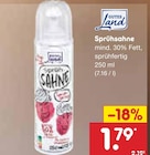 Sprührahm Angebote von Gutes Land bei Netto Marken-Discount Würzburg für 1,79 €