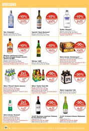 Prix et réduction Whisky dans le prospectus Monoprix en cours Offre Whisky dans le catalogue Monoprix du moment à la page 28