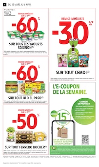 Promo Lingettes dans le catalogue Intermarché du moment à la page 4