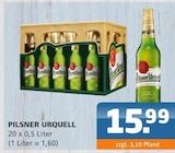 Getränke Lehmann - Getränke A-Z - Pilsner Urquell Angebot im Prospekt Pilsner Urquell bei Getränke Lehmann - Getränke A-Z im Prospekt "" für 15,99 €