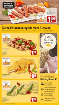 Hackfleisch im REWE Prospekt "Dein Markt" mit 34 Seiten (Freiburg (Breisgau))