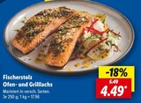Ofen- und Grilllachs Angebote von Fischerstolz bei Lidl Niederkassel für 4,49 €