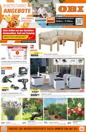 Baumarkt Prospekt von OBI Bad Hersfeld OBI Prospekt: "BIBERSTARKE ANGEBOTE", 4 Seiten, 19.07.2025 - 26.07.2025