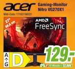 expert - Gaming-Monitor Nitro VG270X1 Angebot im Prospekt Gaming-Monitor Nitro VG270X1 bei expert im Prospekt "" für 129,00 €