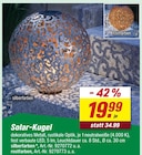 Solar-Kugel im aktuellen toom Baumarkt Prospekt