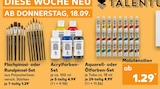 Flachpinsel-Set von Talentus im aktuellen Kaufland Prospekt für 1,29 €