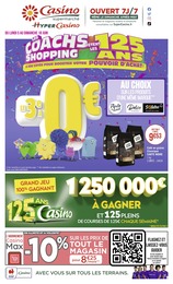 Prix et réduction Café dans le prospectus Casino Supermarchés en cours Offre Café dans le catalogue Casino Supermarchés du moment à la page 1