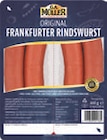 Original Frankfurter Rindswurst von G.A. Müller im aktuellen tegut Prospekt für 4,99 €