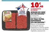 Burger du chef 15% mg - Socopa en promo chez Super U Saint-Raphaël à 10,40 €