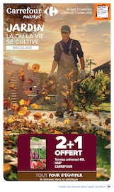 Catalogue Carrefour Market à Bretteville-sur-Odon cette semaine, valable du 22/09/2026 au 11/10/2026 Prospectus Carrefour Market à Bretteville-sur-Odon, "JARDIN LÀ OÙ LA VIE SE CULTIVE", 16 pages de promos valables du 22/09/2026 au 11/10/2026