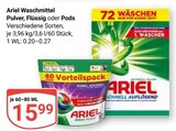 Waschmittel Pulver Angebote von Ariel bei GLOBUS Neubrandenburg für 15,99 €
