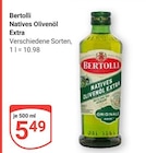 Natives Olivenöl Extra Angebote von Bertolli bei GLOBUS Erlangen für 5,49 €