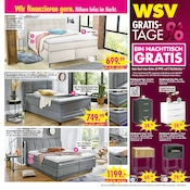 Aktueller SB Möbel Boss Prospekt mit Bett, "WSV", Seite 9