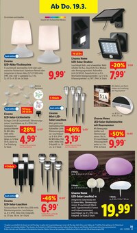 Solar-Led-Lampen im aktuellen Lidl Prospekt (Bochum) Solar-Led-Lampen im Lidl Prospekt "LIDL LOHNT SICH" mit 68 Seiten (Bochum)