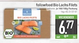 Bio Lachs Filets von followfood im aktuellen EDEKA Prospekt für 6,77 €