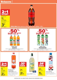 Prix et réduction Eau Aromatisée dans le prospectus Carrefour en cours Offre Eau Aromatisée dans le catalogue Carrefour du moment à la page 51