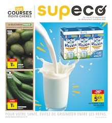 Prospectus Supeco à Aumetz, "VOS COURSES MOINS CHÈRES", 4 pages, 23/09/2025 - 05/10/2025