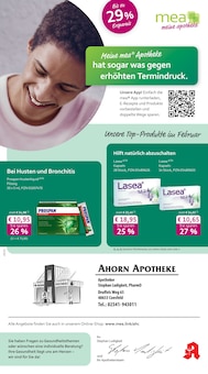 Aktueller mea - meine apotheke Prospekt "Unsere Februar-Angebote" für Coesfeld Aktueller mea - meine apotheke Prospekt für Coesfeld mit Seiten