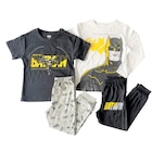 Lot de 2 pyjamas enfant - WARNER BROS dans le catalogue Carrefour