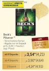 Pilsener von Beck`s im aktuellen Metro Prospekt für 4,21 €