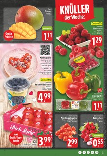 Erdbeeren im E center Prospekt "Aktuelle Angebote" mit 28 Seiten (Remscheid)