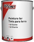 Peinture fer blanc 2.5L en promo chez Brico Cash Peinture fer blanc 2.5L dans le catalogue Brico Cash