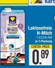 Laktosefreie H-Milch im EDEKA Prospekt Laktosefreie H-Milch von EDEKA im aktuellen EDEKA Prospekt für 0,89 €