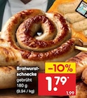 Aktuelles Bratwurstschnecke Angebot bei Netto Marken-Discount in Dresden ab 1,79 €