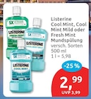 Cool Mint von Listerine im aktuellen budni Prospekt