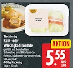 Kohl- oder Wirsingkohlroulade von Tischfertig für 5,55 € bei EDEKA im Angebot Kohl- oder Wirsingkohlroulade von Tischfertig im aktuellen EDEKA Prospekt