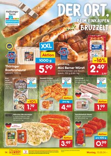 Bratwurst im Netto Marken-Discount Prospekt "Aktuelle Angebote" mit 55 Seiten (Wolfsburg)
