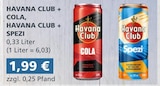 Cola im Angebot bei Getränke Lehmann - Getränke A-Z in Eberswalde Cola Angebote von Havana Club bei Getränke Lehmann - Getränke A-Z Eberswalde für 1,99 €